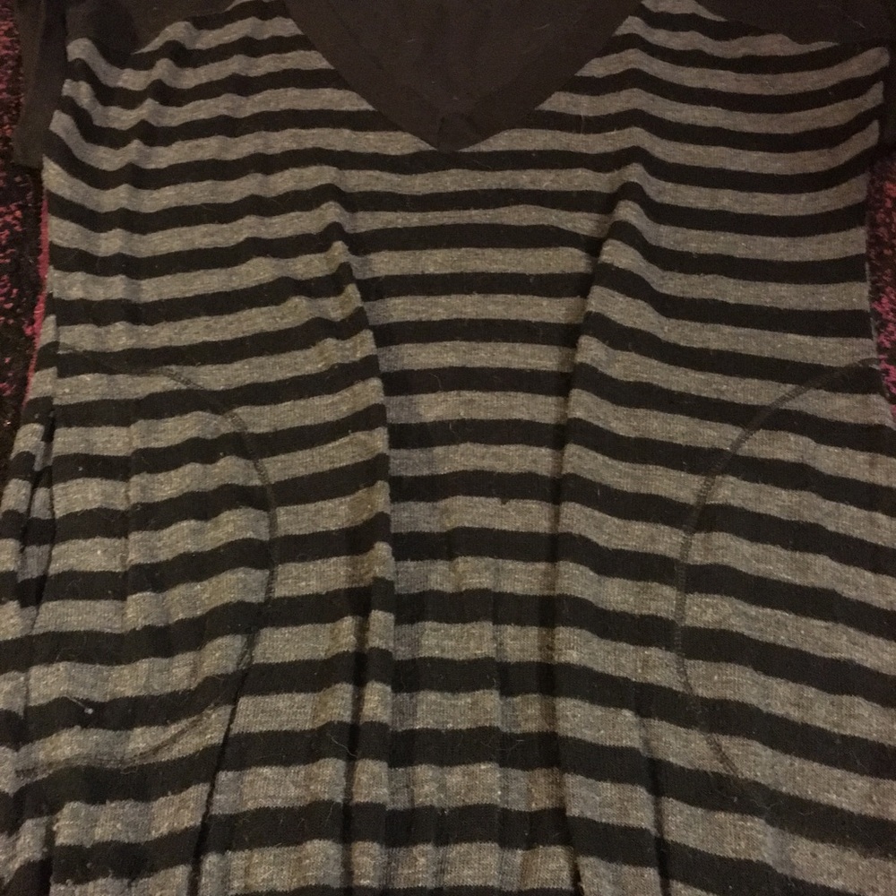 Zinco gray & blk. Sweater dress OS-Petite